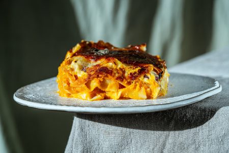 Kürbis Lasagne
