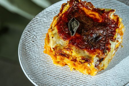 Kürbis Lasagne