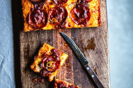 Detroit Style Pizza
