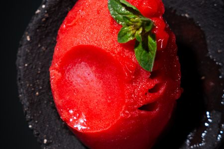 Erdbeer Sorbet