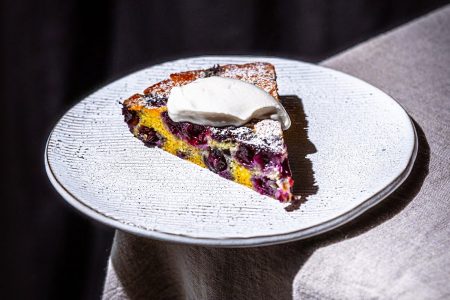 Heidelbeerkuchen mit Ricotta