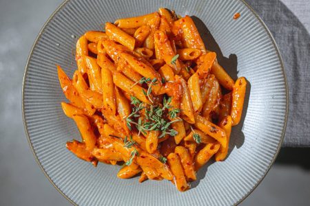 Spicy Spargel Carbonara