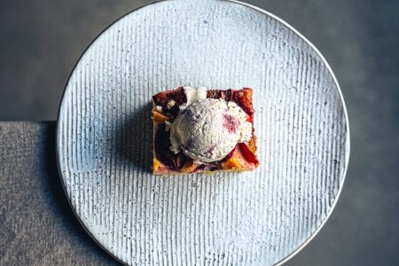 Zwetschgenkuchen mit Ricotta