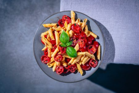 No-cook Pasta Pomodoro