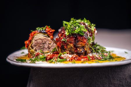 Kohlrouladen in Tomatensauce