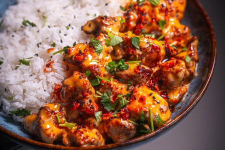 Creamy Crunchy Bang Bang Chicken