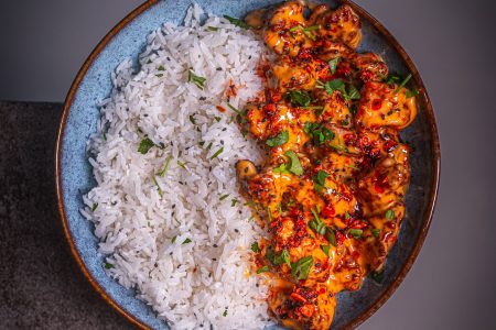 Creamy Crunchy Bang Bang Chicken