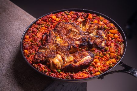 Chicken Paella - mit ganzem Huhn