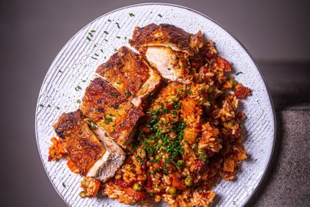 Chicken Paella - mit ganzem Huhn