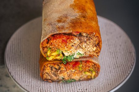 Grillhuhn Burrito aus dem Airfryer