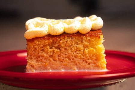 Tres Leches Milchkuchen