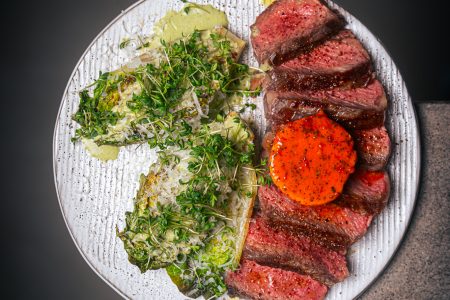 Rib Eye Steak mit Nduja Butter