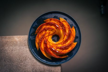 Karamell Brotpudding