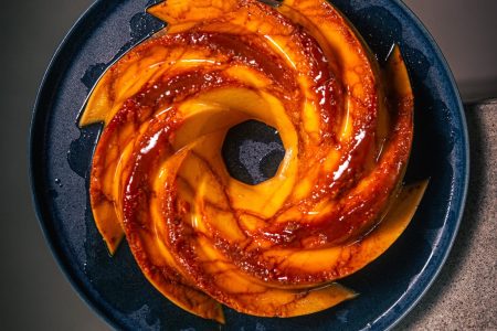 Karamell Brotpudding