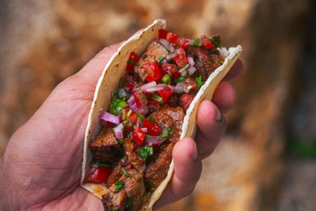 Spicy Carne Asada Tacos