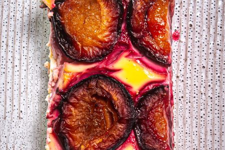 Topfen-Zwetschgenkuchen