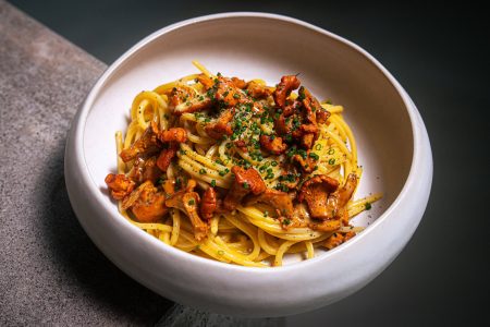 Eierschwammerl Carbonara