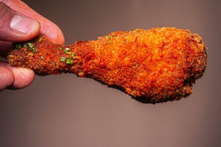 Steirisches Backhendl mit Grillhendl