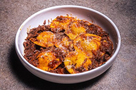 Kürbisravioli al Ragù