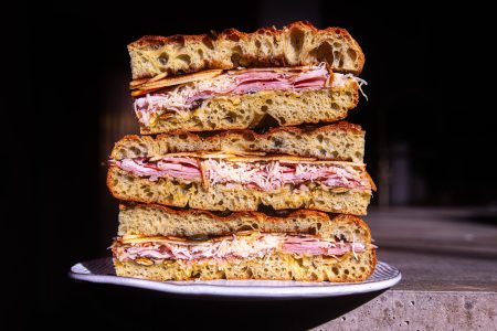 Kernöl-Focaccia Sandwich