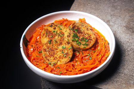 Paradeiskraut mit Semmelknödel