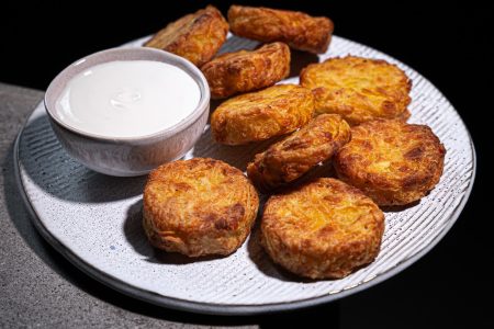 Parmesan Rösti aus dem Airfryer