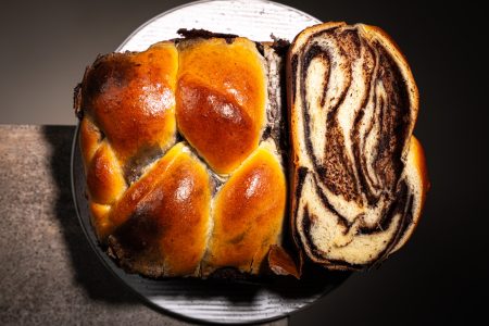 Walnuss Schoko Striezel