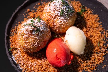 Erdbeer Topfenknödel
