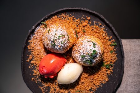 Erdbeer Topfenknödel