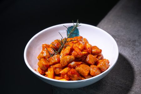 Brot Gnocchi mit Spargel