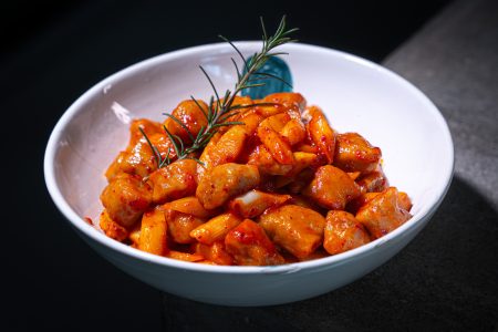 Brot Gnocchi mit Spargel