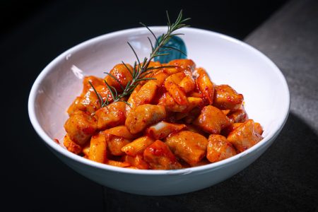 Brot Gnocchi mit Spargel