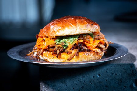 Pulled Schwammerl Burger