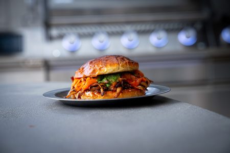Pulled Schwammerl Burger