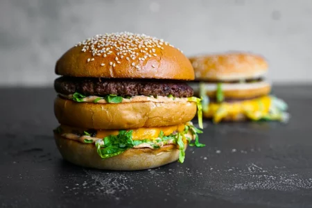 Big MC Motion Cooking Burger