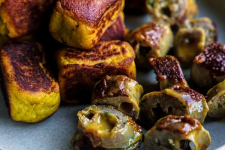 Hausgemachte Currywurst