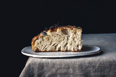 Focaccia-Rezept mit Kürbis und Rosmarin