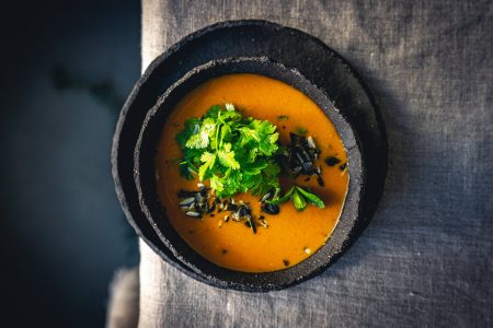 Kokos Curry Kürbiscremesuppe