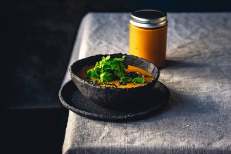 Kokos Curry Kürbiscremesuppe