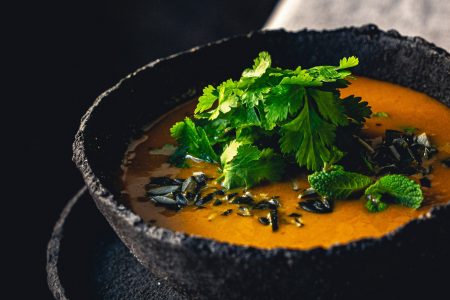 Kokos Curry Kürbiscremesuppe
