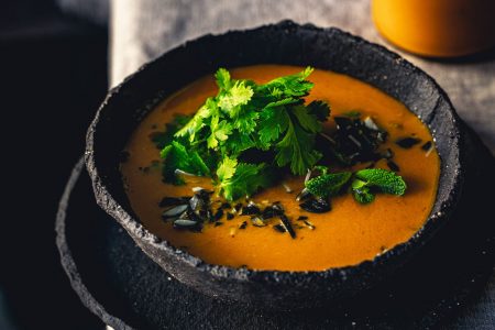 Kokos Curry Kürbiscremesuppe