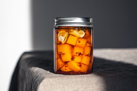 Eingelegter Kürbis