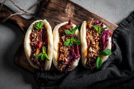 pulled pork baos