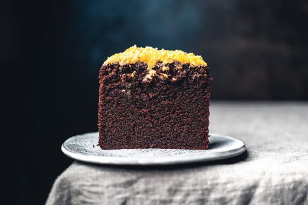 Schokokuchen mit Peanutbutter Frosting