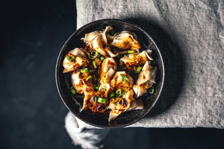Beef Dumplings in Chili Öl