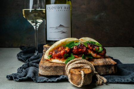 Korean Fried Chicken Baos