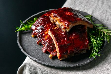 BBQ Glazed Spare Ribs