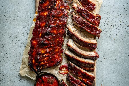 Cherry Glazed Spareribs