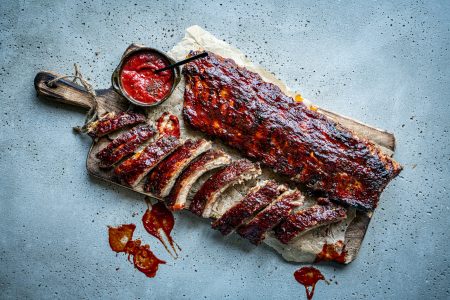 Cherry Glazed Spareribs