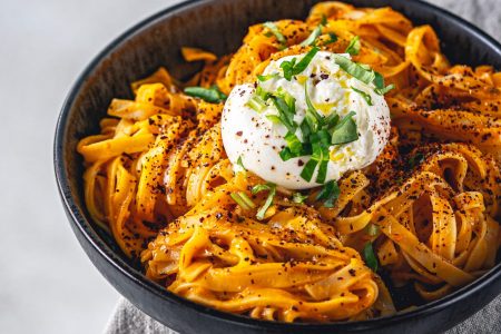 Pasta Pomodoro mit gerösteten Tomaten